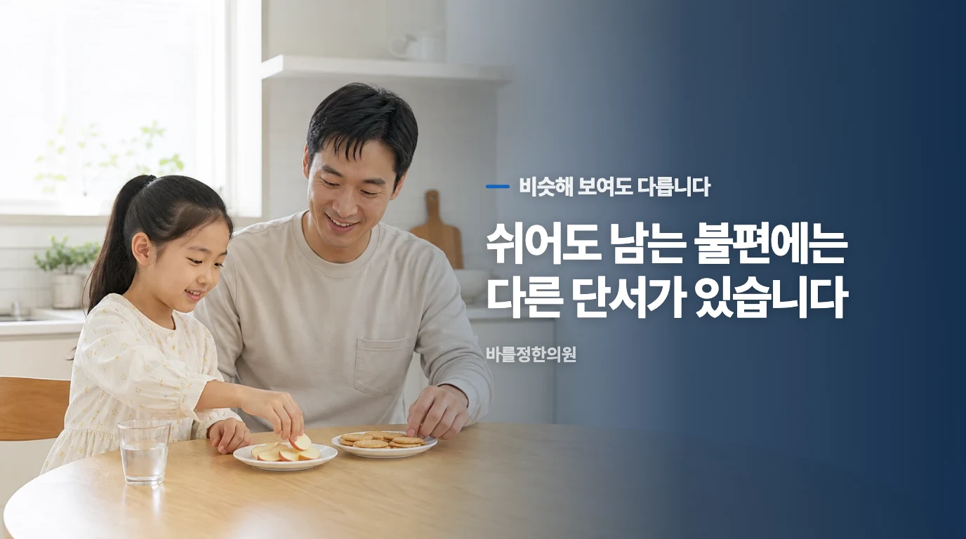 단순 소화불량과 정서적 복통의 차이점.