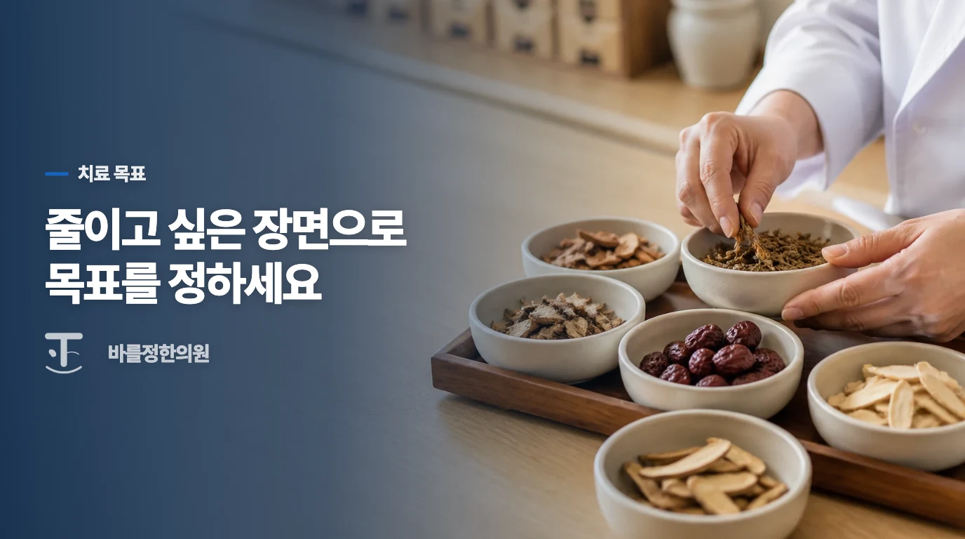 총명탕을 생각할 때 무엇을 목표로 삼을까요?