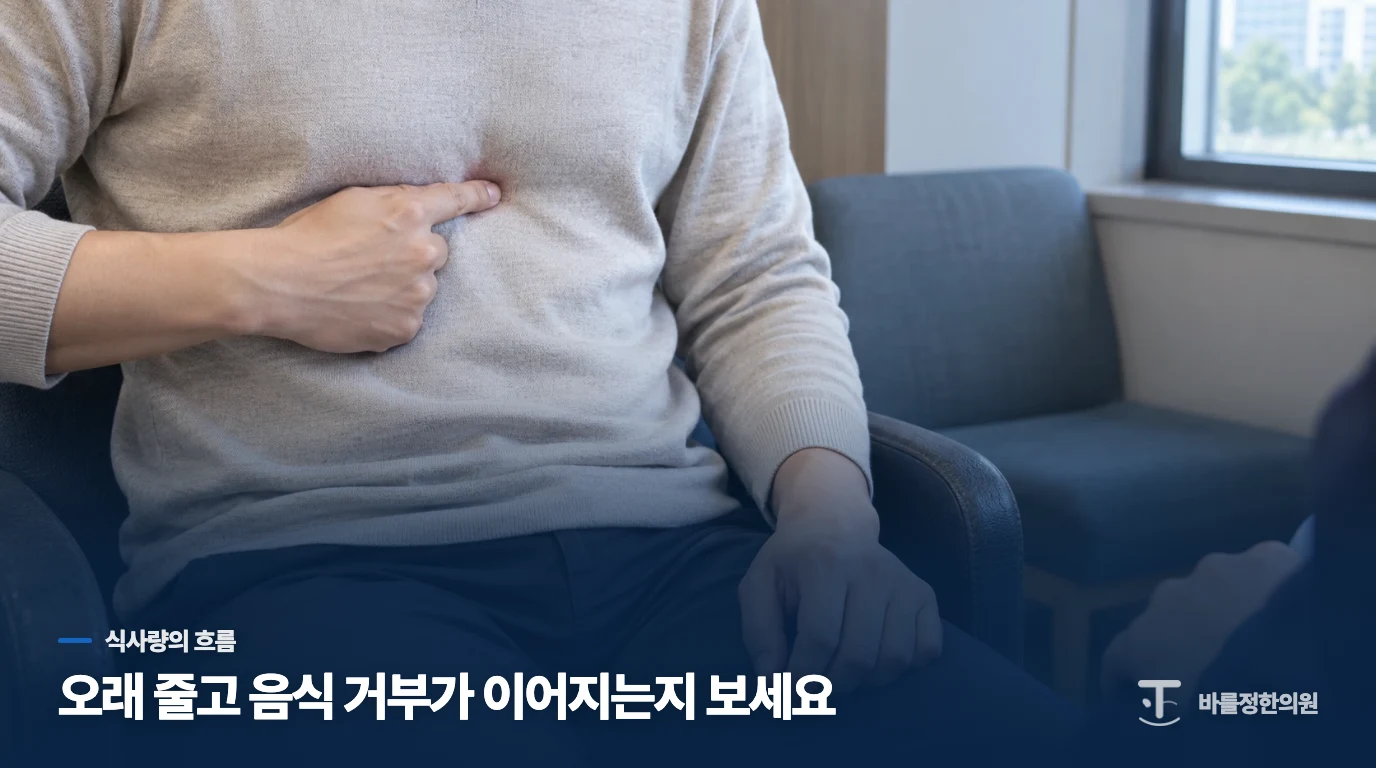 밥을 적게 먹는다고 보약이 바로 필요한 것은 아닙니다