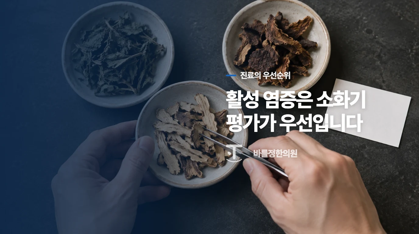 다시 아파질 때 소화기 진료와 한의 상담을 나누는 법