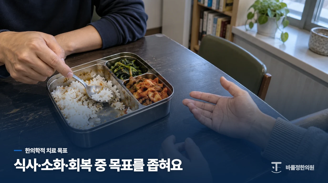 한의학에서 말하는 보약의 목표