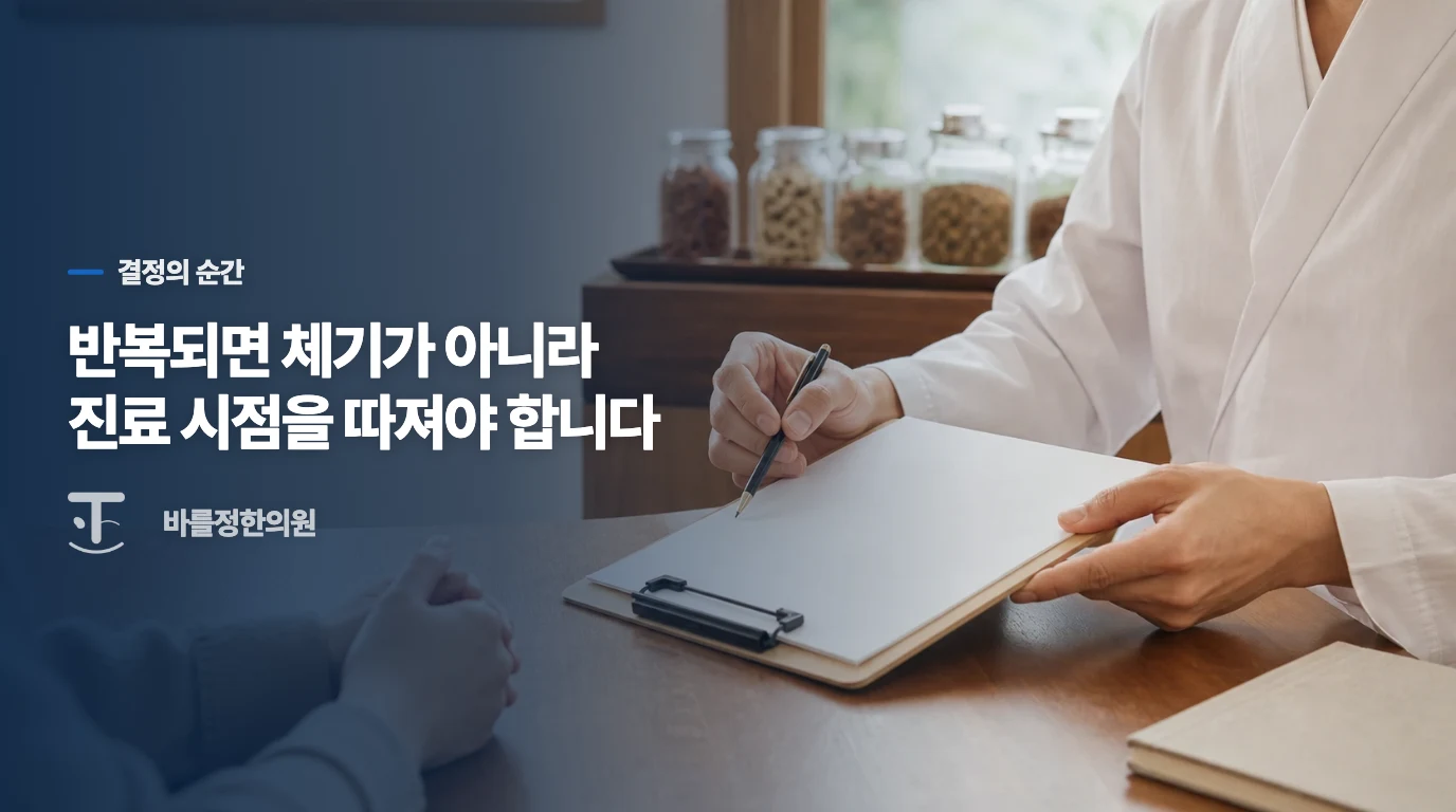 체기로 넘길지, 진료를 잡을지 정하는 기준