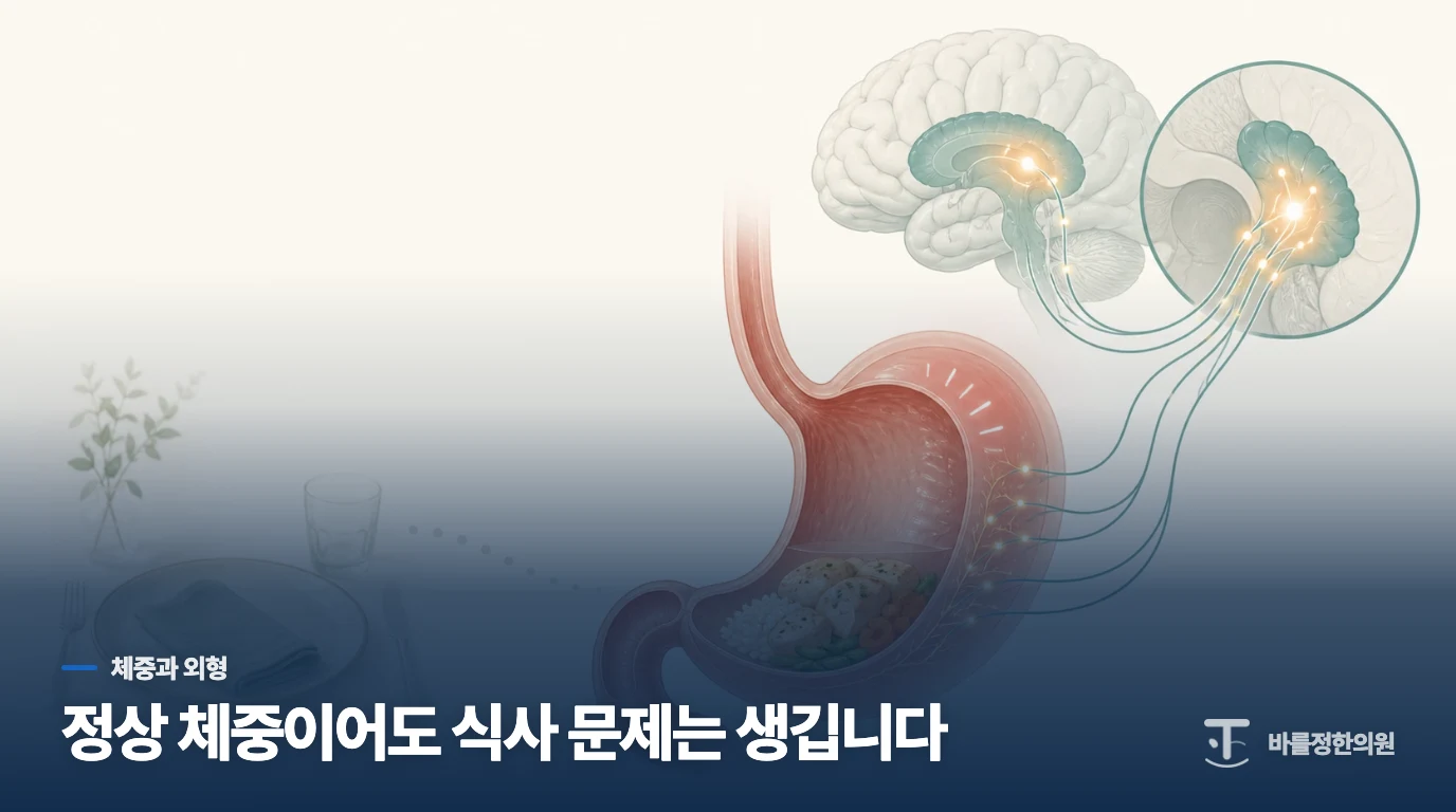 체중 숫자만으로 섭식장애를 판단할 수 없는 이유